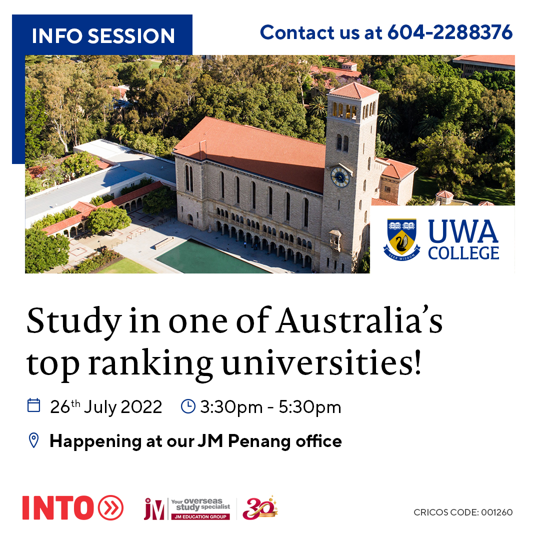 UWA College Info Session Penang