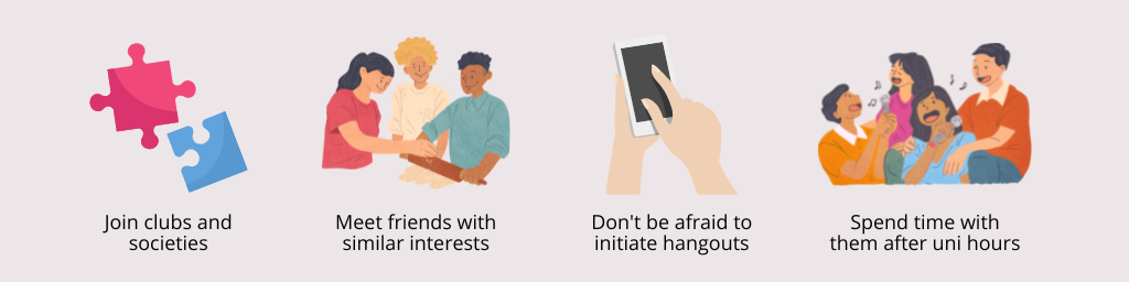 Tips on Making Friends in University | JM